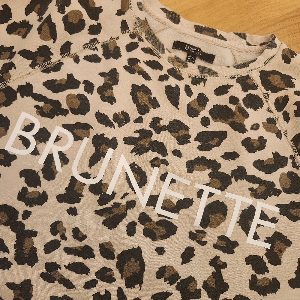 Brunette The Label leopard sweatshirt - Picture 3 of 6